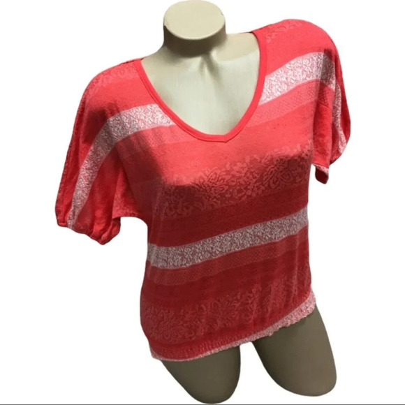 Live to be spoiled Tops - WS225 Live to b Spoiled Embroidered Sheer Top S
